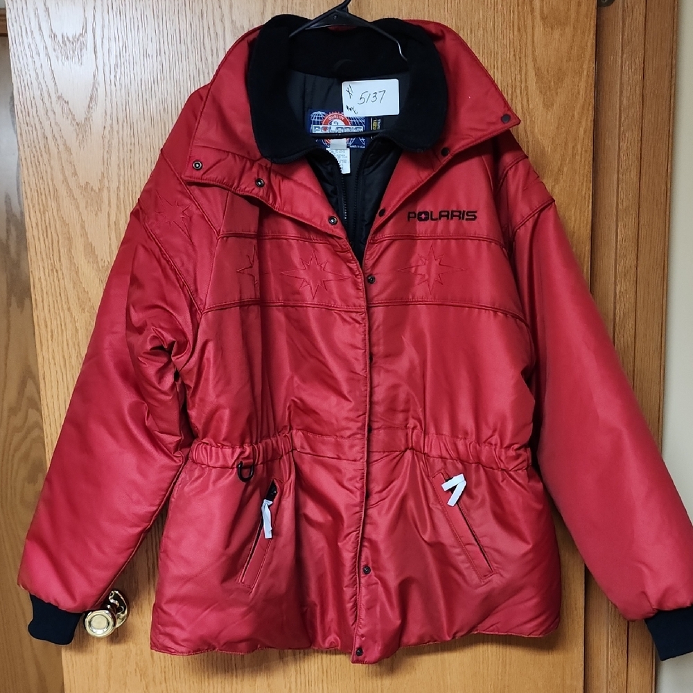 Polaris Red Winter Jacket womens xl nwot number 5137